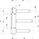 Петля штырьевая OTLAV 320ø15