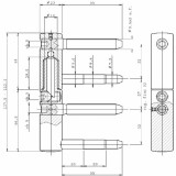 Петля штырьевая OTLAV 495ø20
