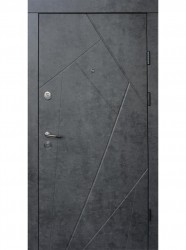 Входные двери Qdoors мод. горизонт AL